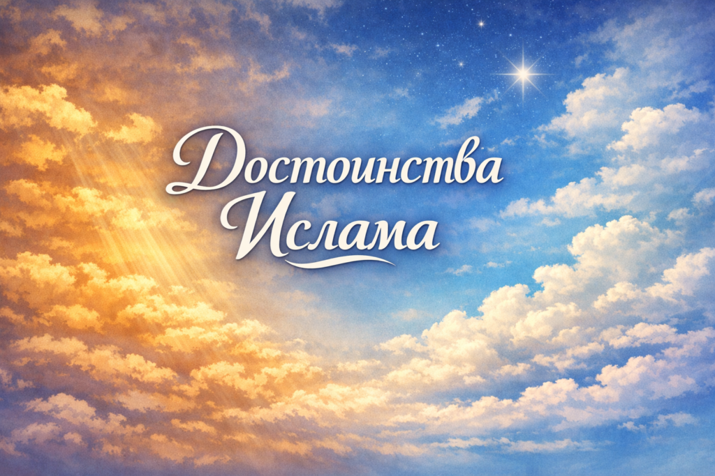 Достоинства Ислама.
